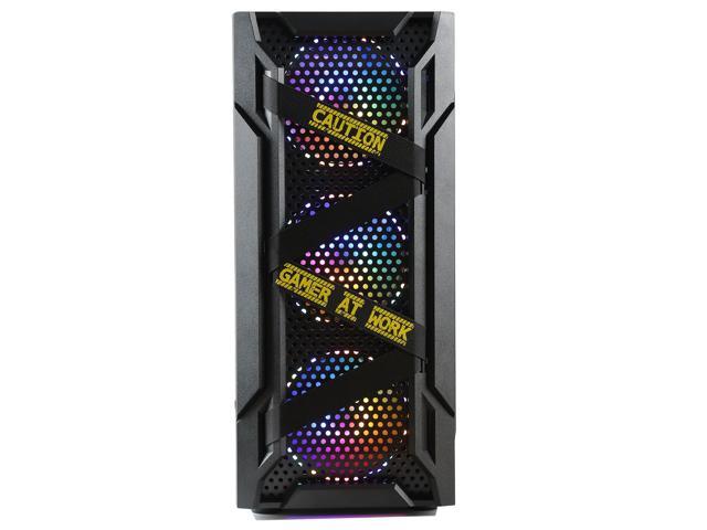 MXZ Gaming PC Computer Intel Core i5 9400F, RTX 3050, 8GB*2(16GB) DDR4, NVME M2 500GB, 5 RGB Fans, Windows 11 Pro Ready to Use, Gamer Desktop...