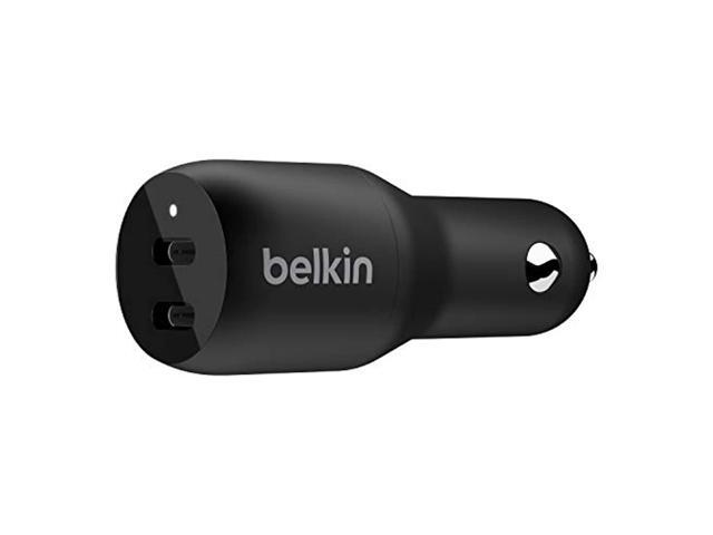 Belkin - BOOST↑CHARGE  Dual USB-C Car Charger 36W - Black - image 5