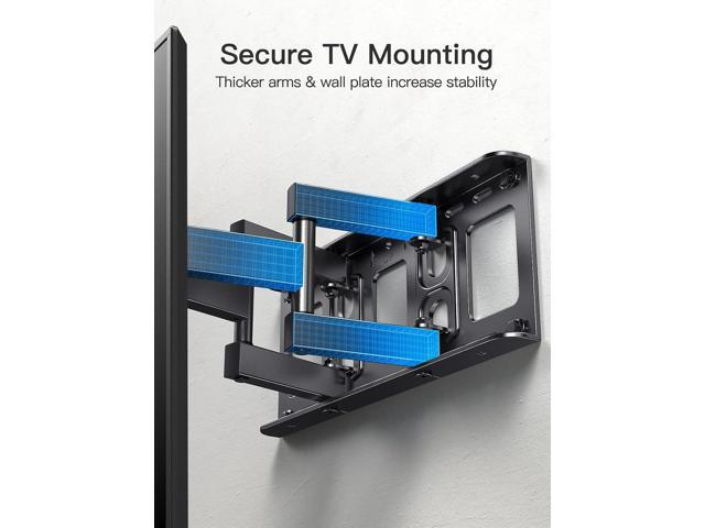 Pipishell TV Wall Mount for 26-65 inch LED LCD OLED 4K TVs up to 99lbs, Full Motion TV Mount Bracket Articulating Swivel Extension Tilting Leveling...
