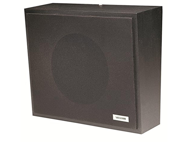 1watt 1way wall speaker - black