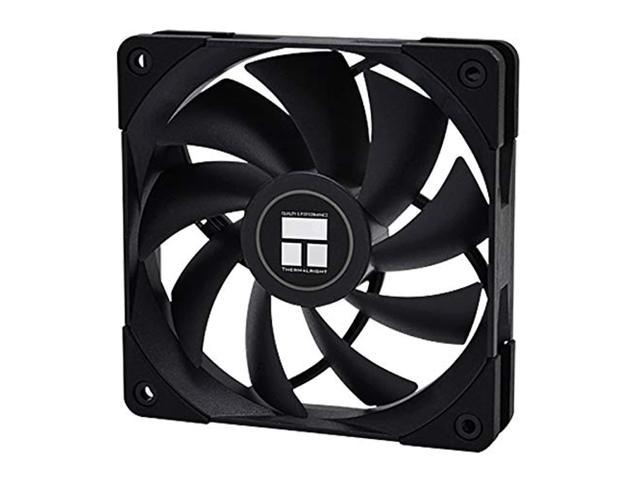thermalright tl-c12b 120mm computer pc case fan quiet 4 pin gaming pc computer cooler fan (black)