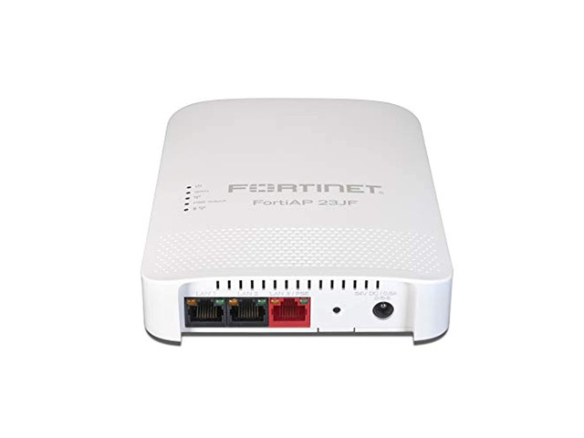 fortinet fortiap 23jf indoor wallplate access point: tri radio, internal antenna, 4 x ge rj45 ports. (fap-23jf-a)