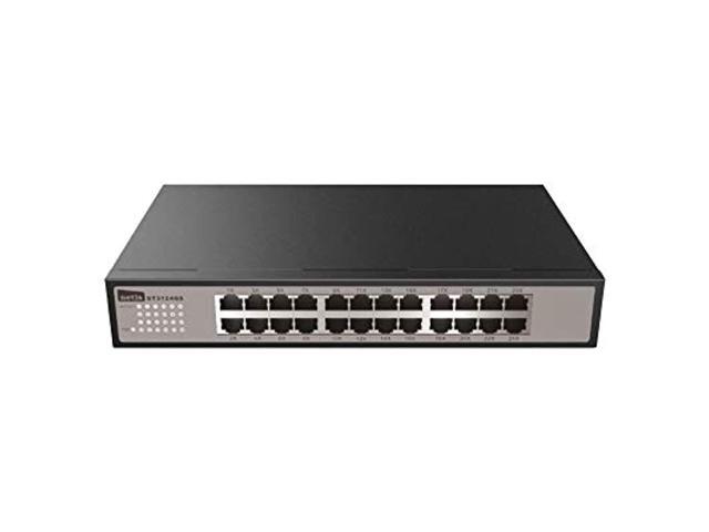NETIS ST3124GS 24 PORT GIGABIT UN-MANAGED SWITCH, METAL CASE, STANDARD MOUNTING