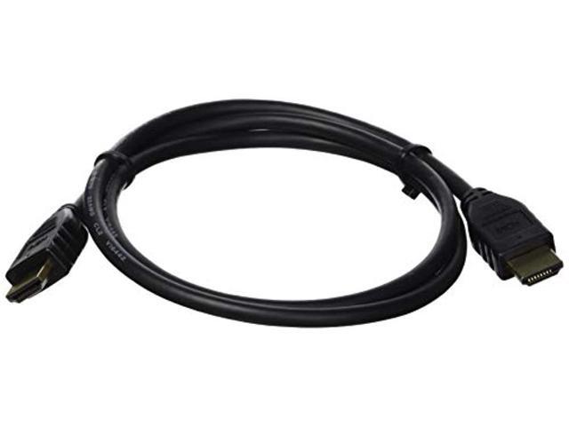 Monoprice HDMI Cable - 3 Feet - Black (3 Pack) No Logo High Speed 4K@60Hz HDR 18Gbps YCbCr 4:4:4 32AWG CL2 Compatible with UHD TV and More - Commercial Series - image 2