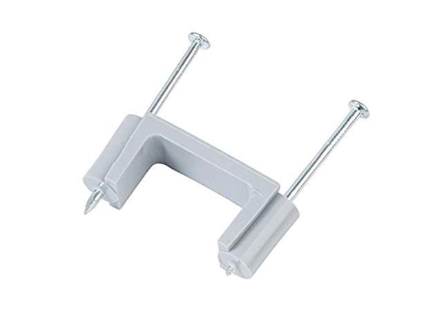 GARDNER BENDER GSE-250 Cable Staples, Plastic, Steel, 50 PK