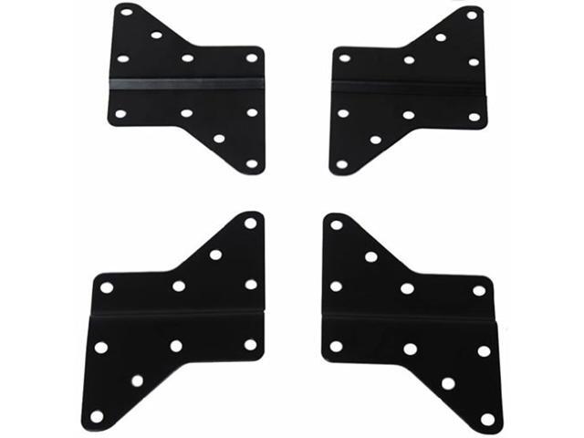 videosecu mount adapter plate led lcd plasma 3d tv wall mount bracket extender vesa 200 to 300/400/400x200, mount accessory mleb 1uu
