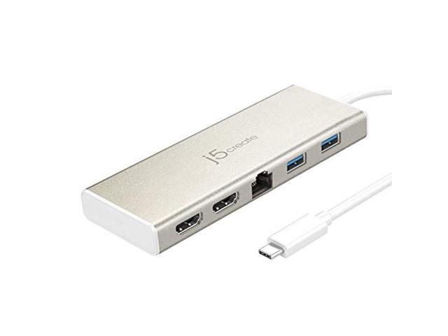 j5create - USB-C Dual HDMI Mini Dock - Gold - image 8