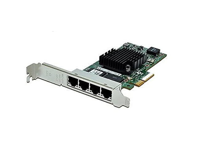 thgmp dell nic intel i350-t4 4-port pci-e 2.1 x4 1gbe 4x rj45 full-height p