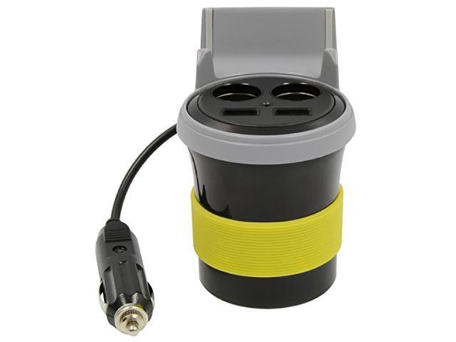 WILSON ANTENNAS 305POWERCUP 12V 2 2 POWER OUTLET WITH PHONE HOLDER