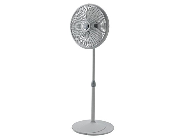 lasko lasko-16 adjustable performance pedestal, 3-speed, gray (2526) household fans, 1, white