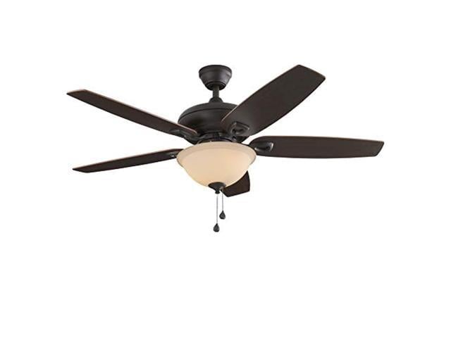 Harbor Breeze Coastal Creek 52" Bronze Indoor Ceiling Fan w/ Light (5-Blade) NEW