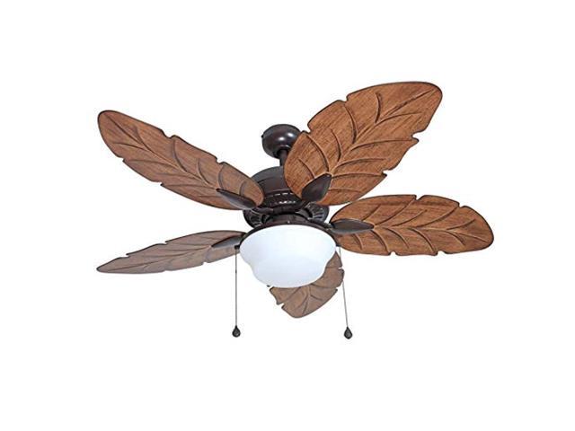 UPC 080629178670 product image for harbor breeze e-wk52nwz5c1l waveport 52-in weathered bronze downrod mount ceilin | upcitemdb.com