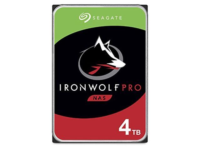 seagate ironwolf pro 4tb nas internal hard drive hdd - cmr 3.5 inch sata 6gb/s 7200 rpm 128mb cache for raid network attached storage, data...
