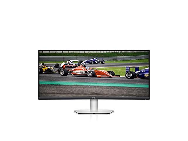 dell s3422dw - 34-inch wqhd 21:9 curved monitor, 3440 x 1440 at 100hz, 1800r, built-in dual 5w speakers, 4ms grey-to-grey response time (extreme.