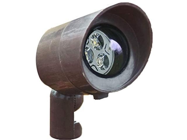 Photos - Chandelier / Lamp dabmar lighting fg132-led3-bz fiberglass directional led spot light with h
