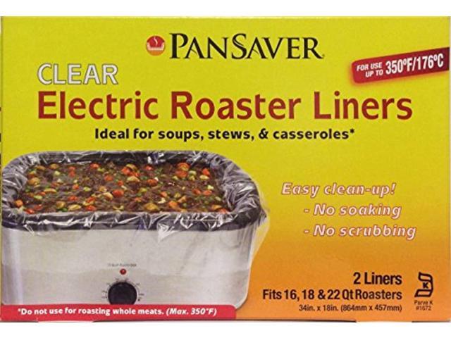 pansaver electric roaster oven liners(pack of 3) photo