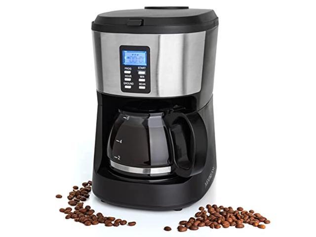 programmable grind & brew auto start coffee maker