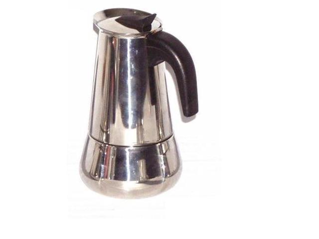 uniware stainless steel espresso coffee maker (6 cups) photo