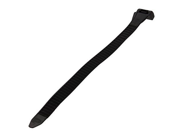 PANDUIT ERT2M-C20 Cable Tie, 8-1/2 in L, 2-5/16 in Max Bundle Dia., Black,