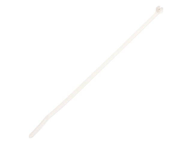 PANDUIT BT1.5M-C Cable Tie, 6-1/2 in L, 1-1/2 in Max Bundle Dia., Natural,