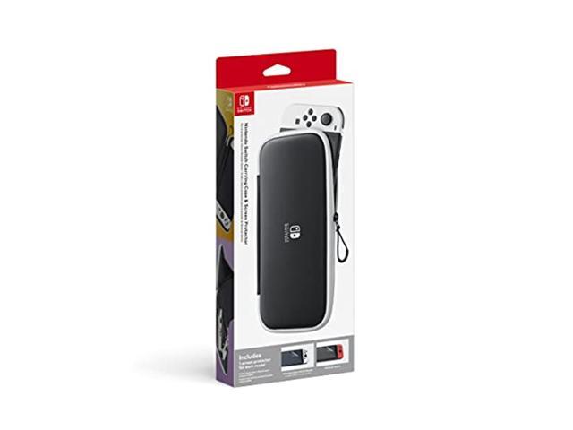 Nintendo - Switch Carrying Case & Screen Protector - Black