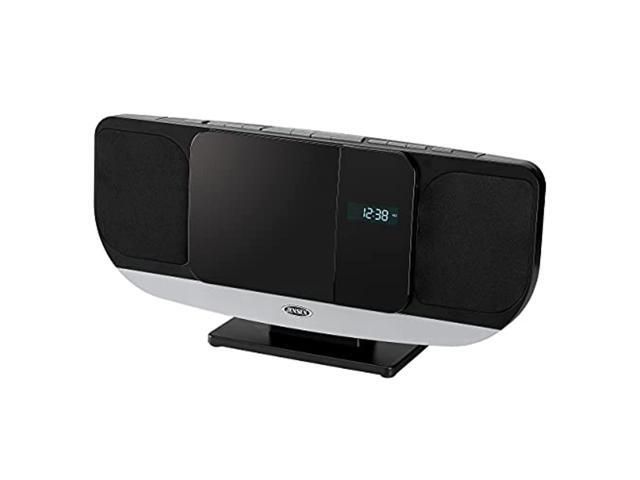 jensen jbs-215 wall mountable bluetooth music system with mp3 cd player