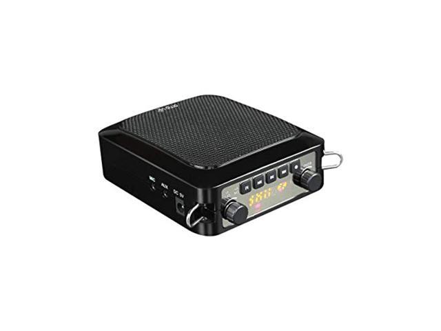 HamiltonBuhl Amp-Up! Personal UHF Voice Amplifier with Wireless Microphone - Black PA-25W