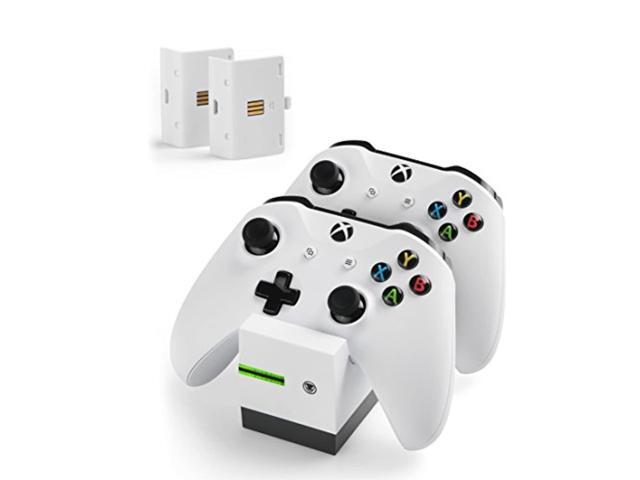 Snakebyte Twin Charge X - Dual Docking Station incl. 2 Rechargeable Battery Packs for XBOX One / Elite / S Controller Gamepad