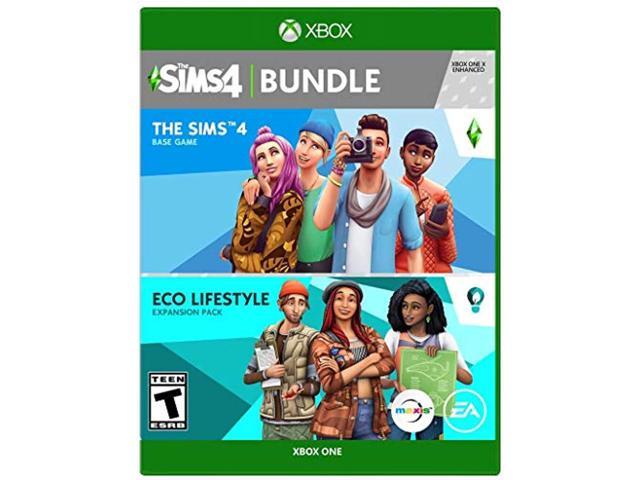the sims 4 plus eco lifestyle bundle - xbox one