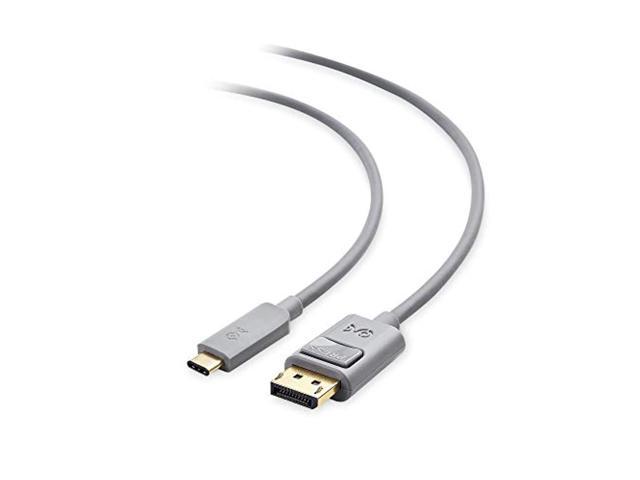 cable matters usb c to displayport cable supporting 4k 60hz 6 feet (certified works with chromebook)