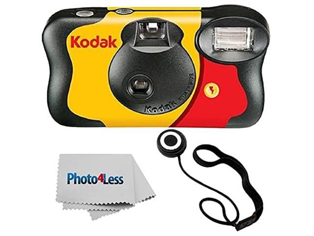 UPC 657701055053 product image for kodak fun saver single use camera / 27 exp roll + hand strap + cloth | upcitemdb.com