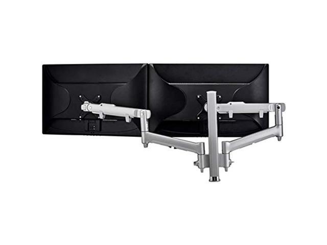 Atdec AWMS-2-D40-F-S - mounting kit - adjustable dual arms - for 2 monitors - silver - image 2
