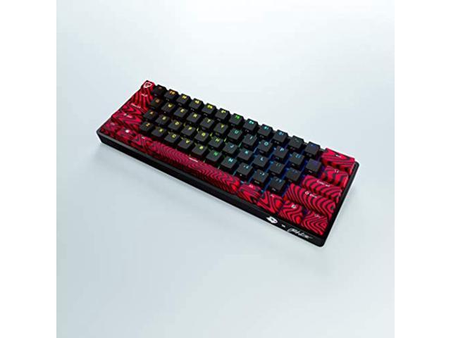 ghost a1 - aluminum wireless keyboard black pdp cherry mx blue (click)