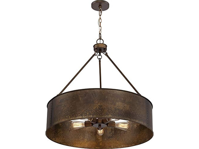 nuvo 60/5895 five light pendant, 5, brass