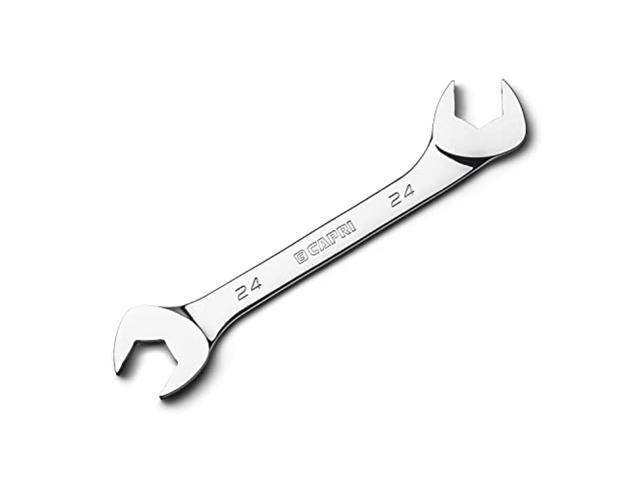 capri tools 24 mm angle open end wrench, 30 and 60 angles, metric
