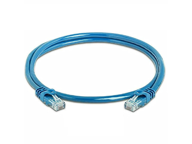 ethernet cable lan network cat6 internet modem blue rj45 patch cord bulk 5 core et 20ft blu