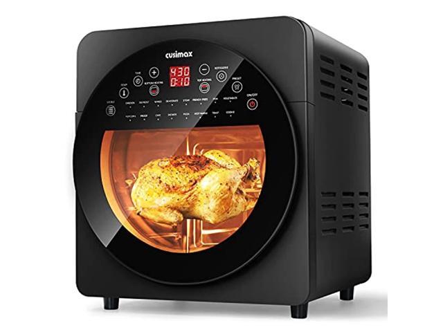 cusimax air fryer toaster oven, 15.5 quart air fryer combo, 16-in-1 air fryer toaster oven, large convection roaster with rotisserie & dehydrator. photo