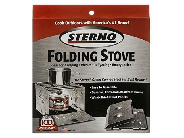 sterno single burner folding stove - 50002 photo