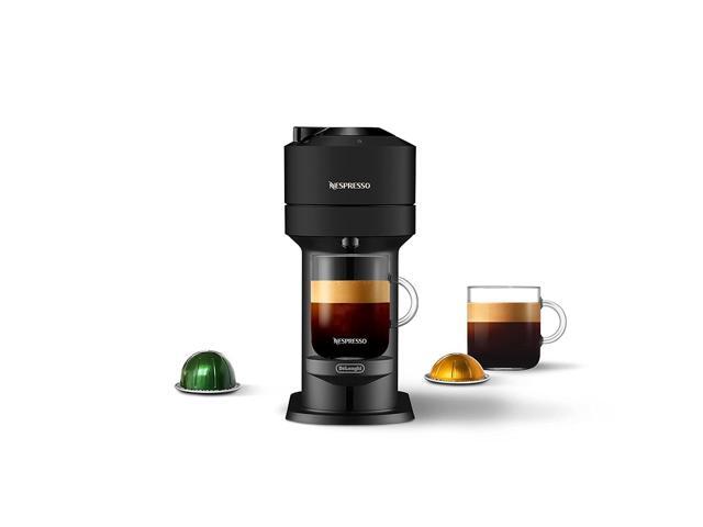 nespresso vertuo next coffee and espresso machine by de'longhi, limited edition matte black