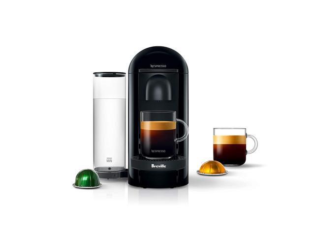 Nespresso BNV420IBL VertuoPlus Espresso Machine by Breville, Ink Black