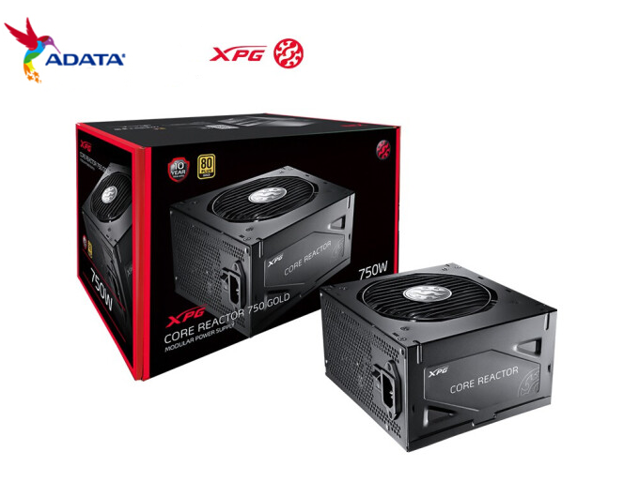 ADATA Gold Intelligent Temperature Control Desktop Computer Power Supply Full Module Support Chassis MATX ATX Specification XPG Series Power Supply.