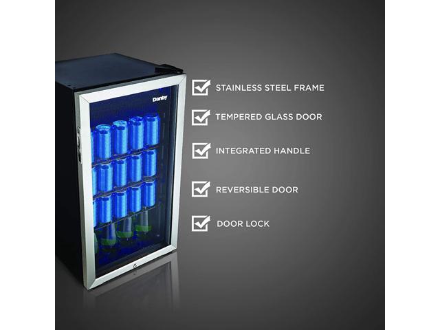 Danby DBC117A1BSSD 3.1 Cu. Ft. Stainless Beverage Center