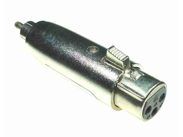 AMERICAN RECORDER XLR (female) to RCA (male) - unbalanced