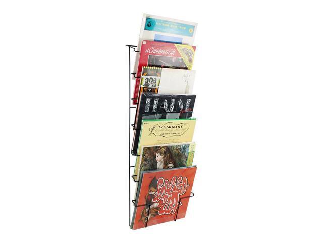 Wall Mount Vinyl Disc LP Record Wire Rack Holder