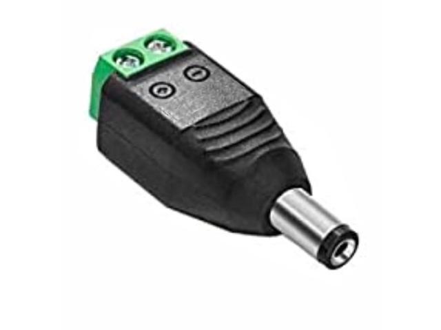 2.5mm DC Power Male to Screw Terminal Adapter