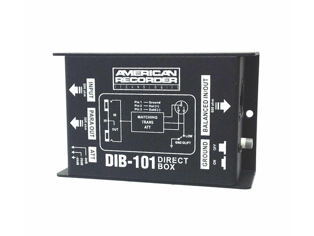 AMERICAN RECORDER DIB-101 Passive Direct 'DI' Box