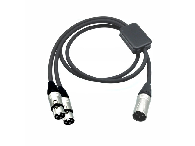 PRO Series Y Cable - XLR Male to Dual Female