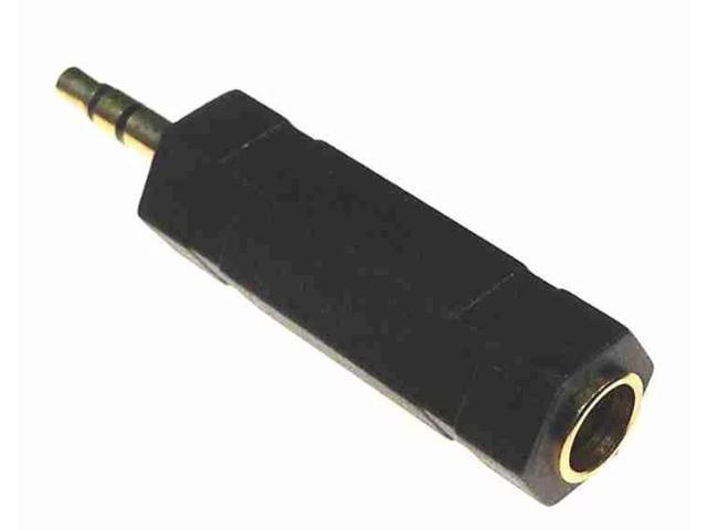 AMERICAN RECORDER 1/4 inch TRS (female) to 3.5mm (male) Audio Adapter