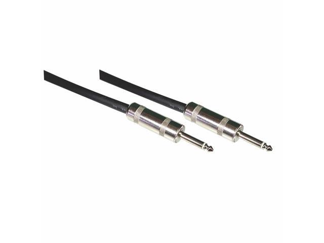 1/4 inch to 1/4 inch 2 Conductor, 12 awg Pro Audio Speaker Cable