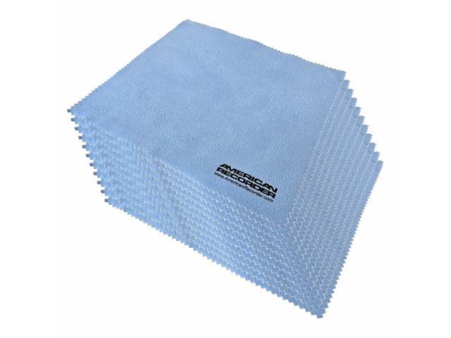POWERCLEAN 11' x 12' Large Size Optical Grade Micro Fiber Cleaning Cloths
